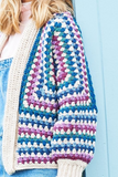 Hexagon Crochet Cardigan