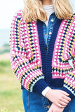 Hexagon Crochet Cardigan