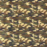 Camo (Brown) cotton poplin