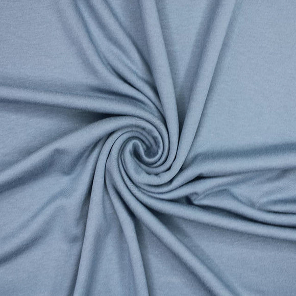 Viscose Jersey - Plain Denim Blue