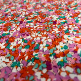 Ditsy Floral Poplin (Pink)