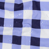 Coated Cotton- Gingham (Blue)