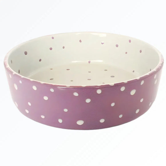 Straight Edge Pet Bowl