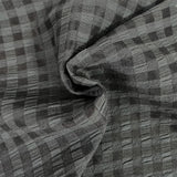 Cotton Blend Waffle- Black