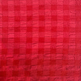 Cotton Blend Waffle- Red