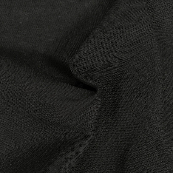 Rayon Linen- Black
