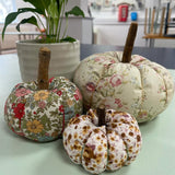 Mindful Making Fabric Pumpkins