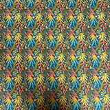 Rainbow Coral Printed Cotton