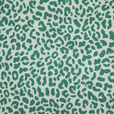 French Terry Jersey - Leopard (mint)