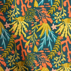 Rainbow Coral Printed Cotton