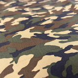 Camo (Brown) cotton poplin
