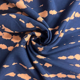 Viscose- Abstract (NAVY)
