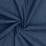 Denim Chambray- Plain Mid Blue