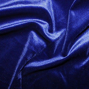 Stretch Velvet- Royal Blue