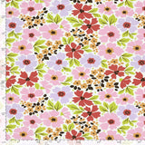 Cotton Jersey Bright Floral