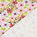 Cotton Jersey Bright Floral