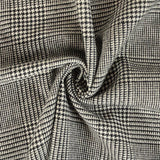 Glen Plaid Wool Blend