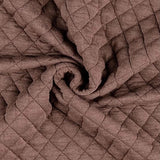 Quilted Jersey (Brown)