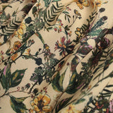 Viscose Blend - Autumn Meadow Satin Floral