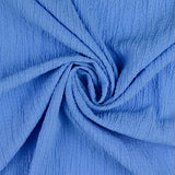 Viscose Blend Waffle- Blue (1.25m piece)