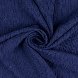 Viscose Blend Waffle- Navy
