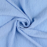Viscose Blend Waffle- Light Blue