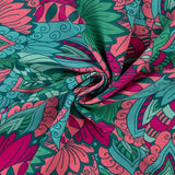 Viscose Poplin- Plants