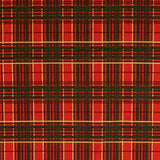 Festive Metallic Tartan Cotton