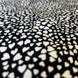 Viscose - Monochrome Hearts