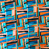 Viscose - Abstract Geometric (0.65m piece)