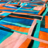Viscose - Abstract Geometric (0.65m piece)