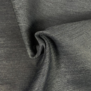 Yarn Dyed Stretch Denim - Black