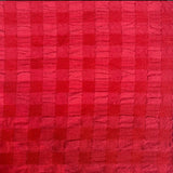 Cotton Blend Waffle- Red