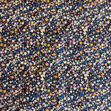 Meadow Floral Cotton Poplin (Navy)