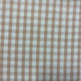 Viscose Blend Crinkle Gingham