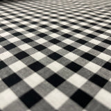 Yarn Dyed Gingham- Black