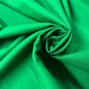 Plain Emerald 100% Cotton