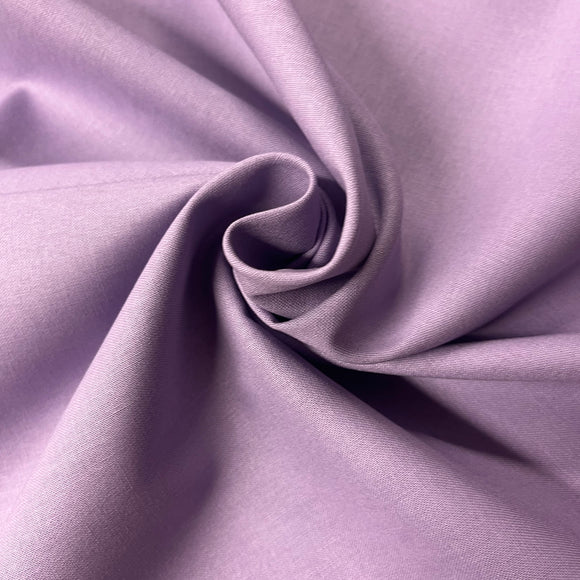Plain Lilac 100% Cotton