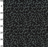 Leopard Denim Jacquard (Black)
