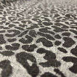 Leopard Denim Jacquard (Black)