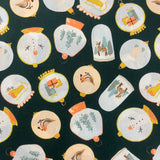 Snow Globe Christmas Cotton