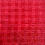 Cotton Blend Waffle- Red