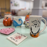 Spooky Print & Paint Ceramics
