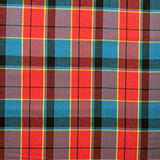 Brushed Cotton Tartan- Red & Blue