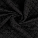 Quilted Jersey (Black)