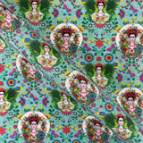 Frida Printed Canvas Fabric