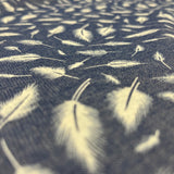Denim Chambray- Feathers