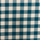 Yarn Dyed Gingham- Teal