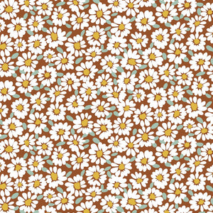 Coated Cotton Daisy (Pumpkin)