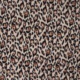 Viscose Twill Leopard- Sand